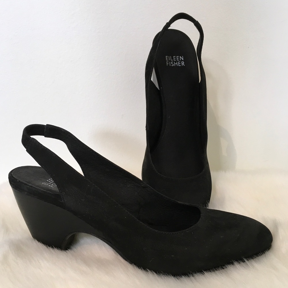 |NEW| Eileen Fisher Suede Pump